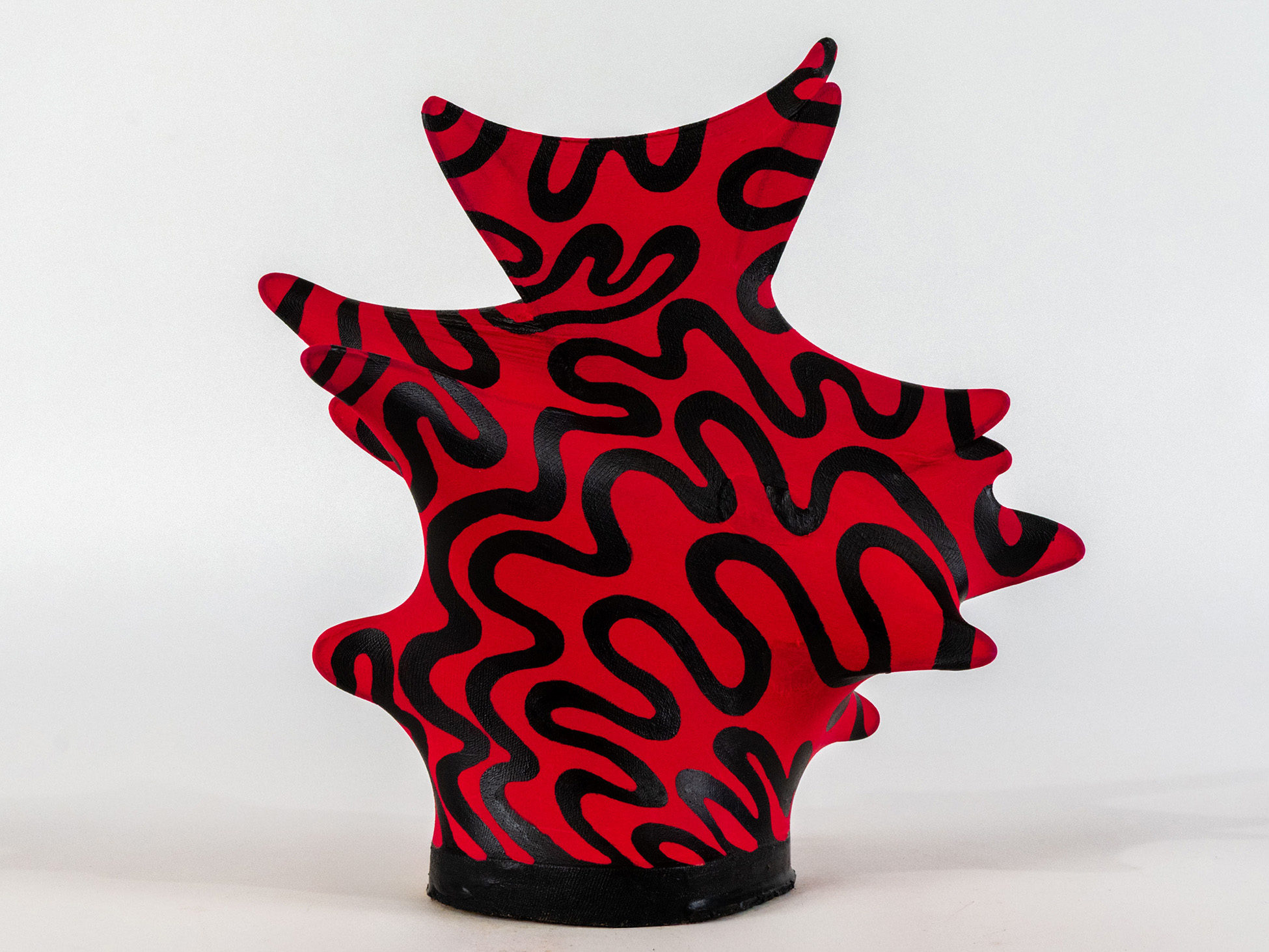 Ambiguity by Jazlyn Voorhees - Acrylic on Nylon & Wire sculpture