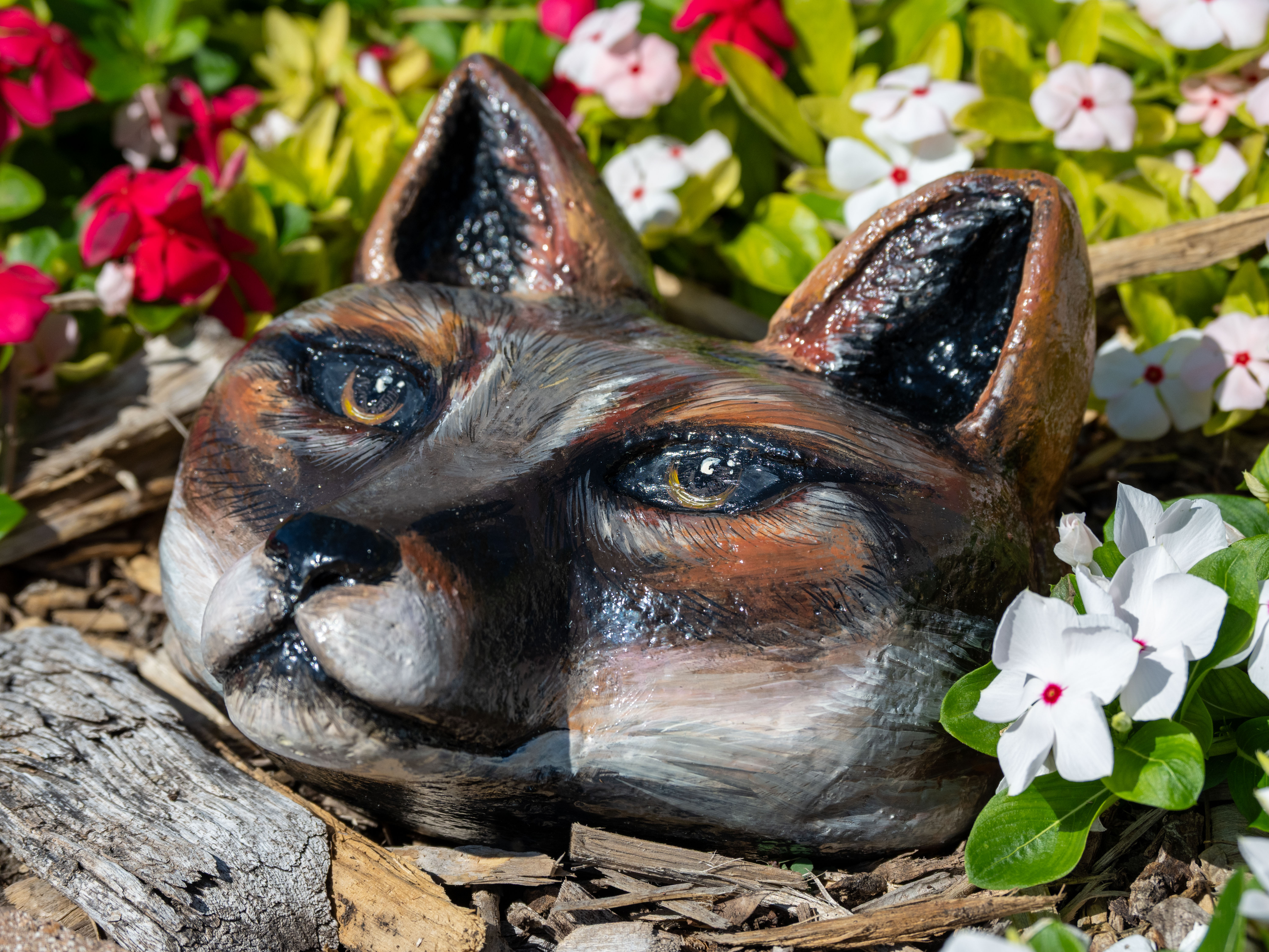 Sculpture I — Daisy Cerda, “What Does The Fox Say?” (Cement and Vermiculite)